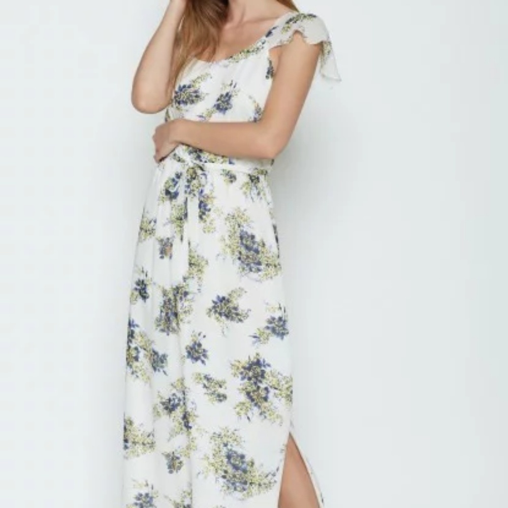 NWT Silk Floral Joie Maxi dress